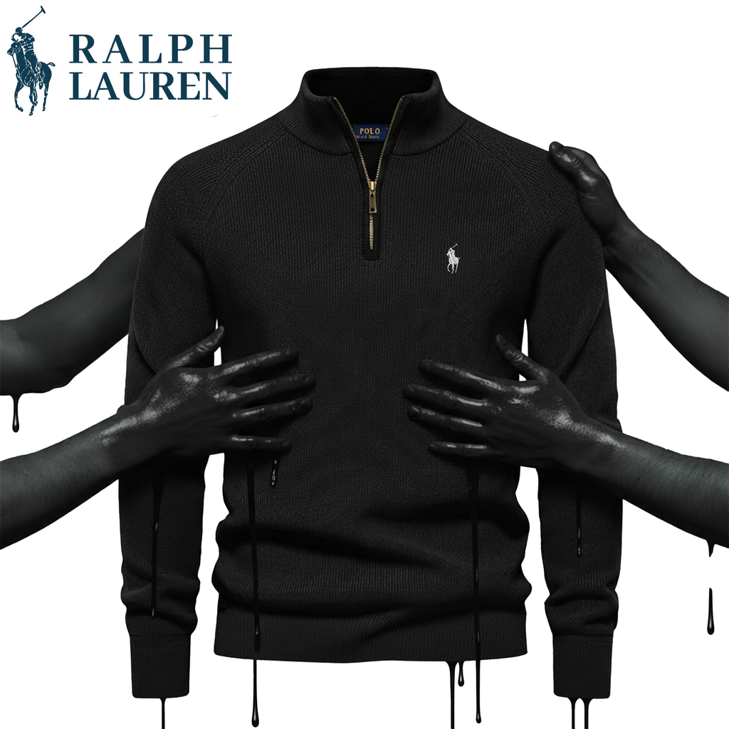 R&L Zip Neck Sweater (Clearance)