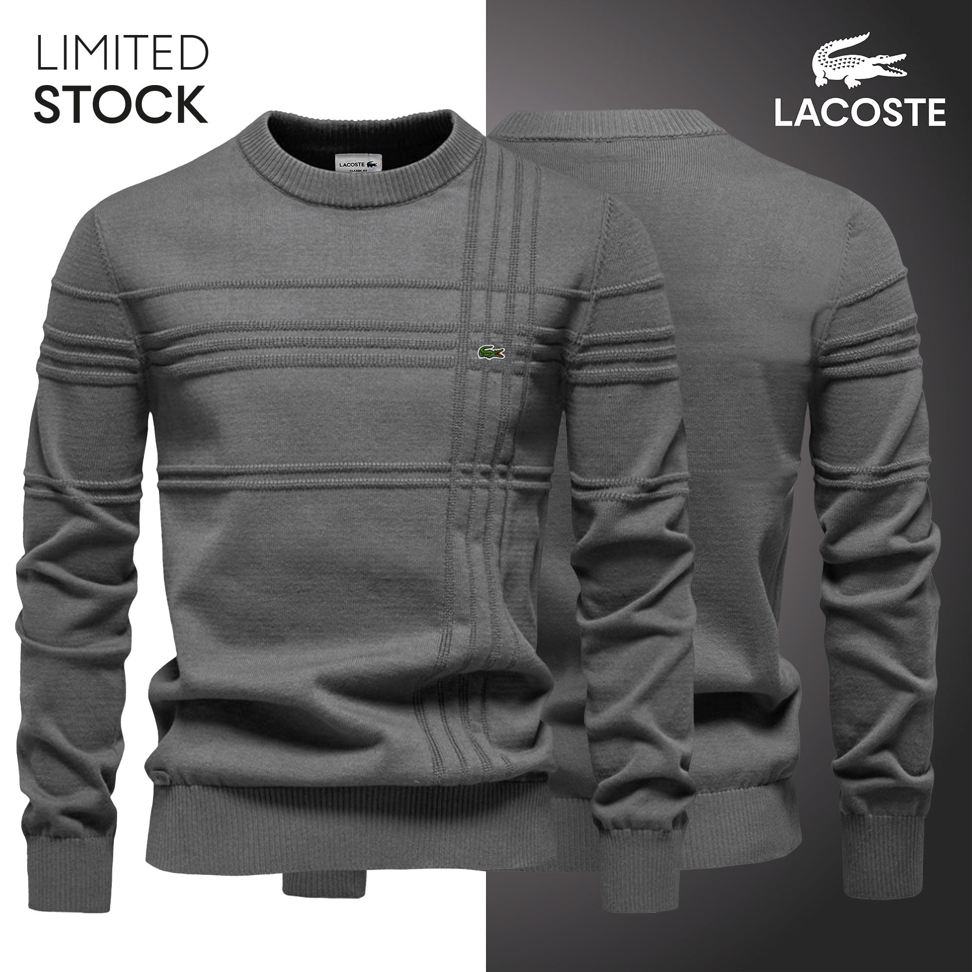 Pull Homme Texturé LC™ (DÉSTOCKAGE)