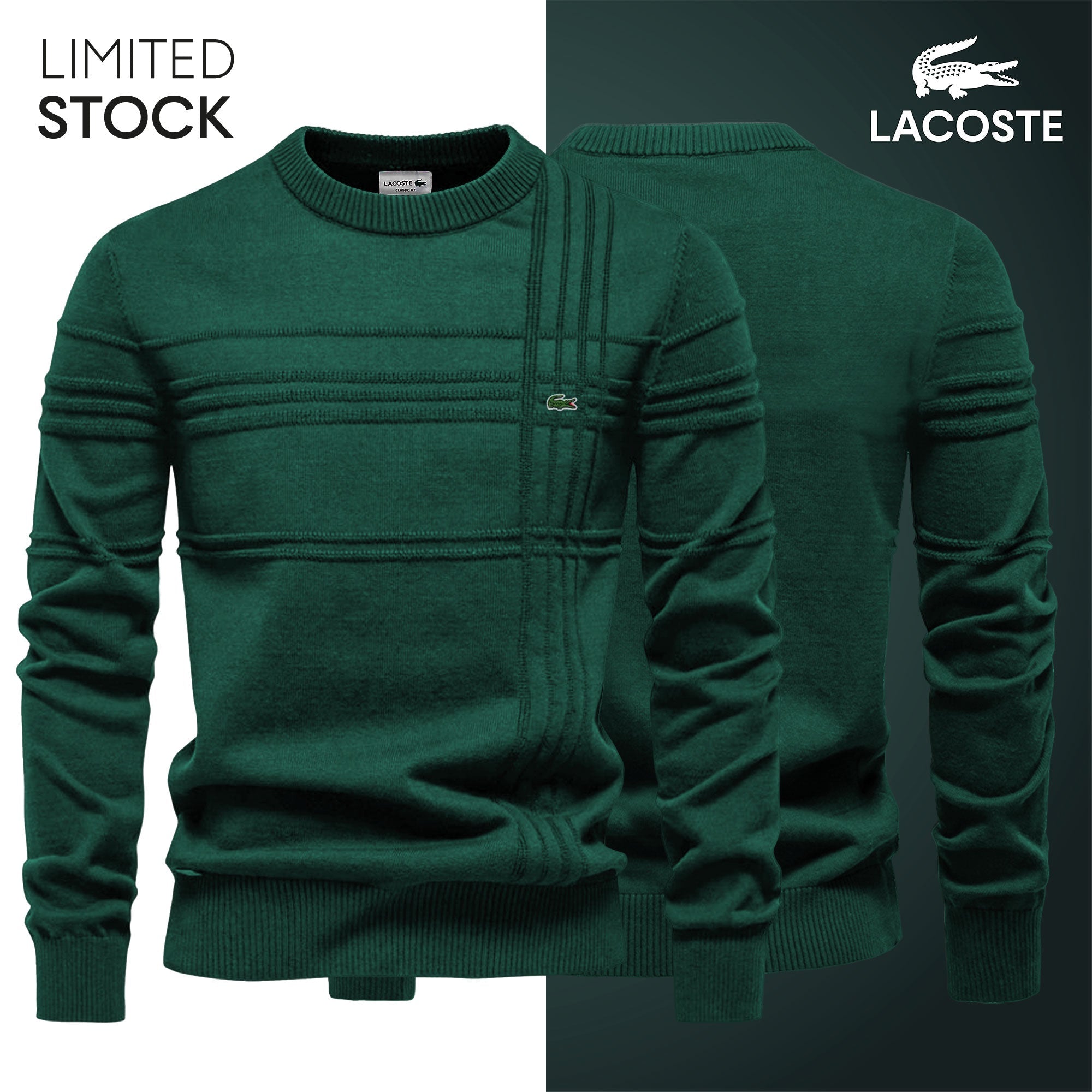 Pull Homme Texturé LC™ (DÉSTOCKAGE)